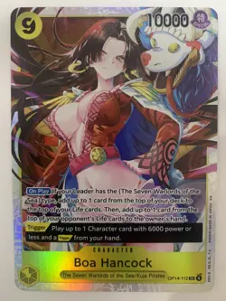 One Piece The Azure Sea's Seven Boa Hancock SR OP14-112 - Image 1