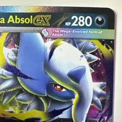 Mega Absol ex 086/132 Pokemon TCG Card Mega Evolution English Near Mint - Image 3