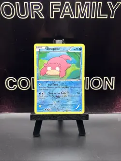 Slowpoke Pokemon TCG Dark Explorers Reverse Holo Common Card #23/108 - Image 1