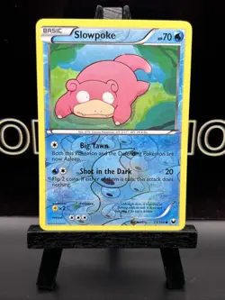 Slowpoke Pokemon TCG Dark Explorers Reverse Holo Common Card #23/108 - Image 2