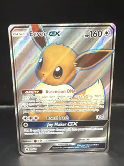 Pokemon TCG Eevee GX SM242 Black Star Promo Full Art Rare Card - Image 2
