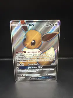 Pokemon TCG Eevee GX SM242 Black Star Promo Full Art Rare Card - Image 3