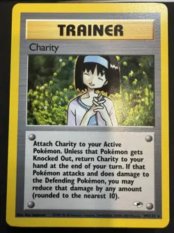 Pokemon Card - Charity Gym Heroes 99/132 Rare Vintage Pokemon WOTC MP/LP - Image 1