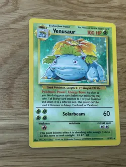 Venusaur 15/102 - Base Set Pokemon Card *See Photos for Condition* 15 - Image 1