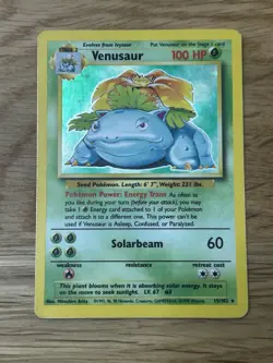 Venusaur 15/102 - Base Set Pokemon Card *See Photos for Condition* 15 - Image 2