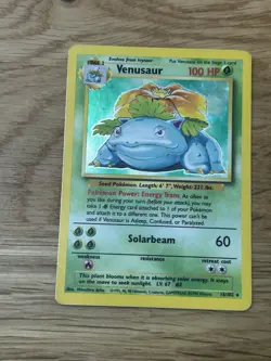 Venusaur 15/102 - Base Set Pokemon Card *See Photos for Condition* 15 - Image 4
