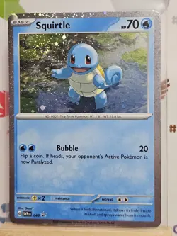 Squirtle - 048 (Cosmos Holo) 048 Sv: Scarlet & Violet Promo Cards Holo - Image 1