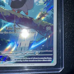 Pokemon TCG Zorua White Flare Illustration Rare Holo Card 142/086 NM Condition - Image 4