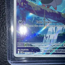 Pokemon TCG Zorua White Flare Illustration Rare Holo Card 142/086 NM Condition - Image 5