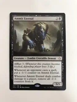 Ammit Eternal MTG Magic the Gathering Card NM Near Mint HOU - Image 1