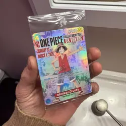 One Piece Monkey D Luffy US Voyage College Basketball Card 1/23 - SHIPS TODAY ⏩ - Image 2
