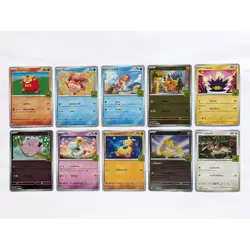 Pokemon Card Promo Scarlet & Violet x Oishi Exclusive Thailand Complete Set - Image 1