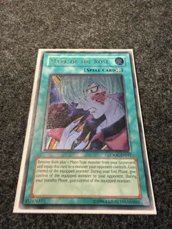 Mark Of The Rose CSOC-EN047 Ultimate Rare UNL Edition YuGiOh Card - Image 2
