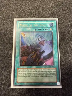 Mark Of The Rose CSOC-EN047 Ultimate Rare UNL Edition YuGiOh Card - Image 1