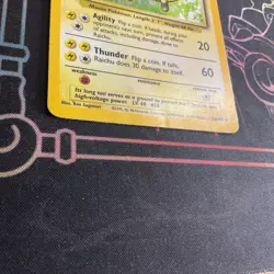 Raichu Holo Rare 14/102 Base Set WOTC 1999 Vintage Pokemon Card LP/MP Condition - Image 3