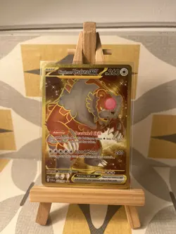Pokemon Card Bloodmoon Ursaluna ex 222/167 Hyper Rare Twilight Masquerade NM - Image 1