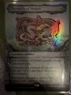 Chronicle of Victory (Showcase) Lorwyn Eclipsed Foil Magic: The Gathering MTG NM - Image 1