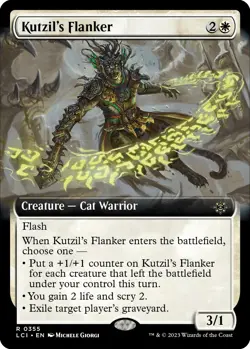 MTG Kutzil's Flanker (Extended Art) - 355 / English / Near Mint - Image 1