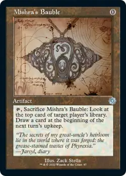 MTG Foil - Mishra's Bauble (Schematic) - 97 / NM / English - Image 1