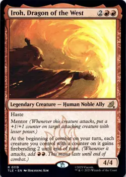 Iroh, Dragon of the West Avatar: The Last Airbender Magic MTG NM - Image 1