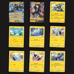 Shinx Luxio Luxray ex V Rare Holo Collection Bundle Set 9 Pokemon Cards Lot - Image 1