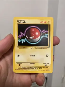 Pokemon TCG Voltorb Base Set 67/102 Regular Unlimited Common-Fast Shipping-VLP!! - Image 1