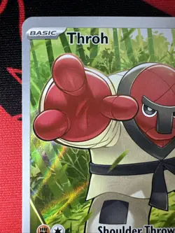Throh 128/086 SV: Black Bolt IR Full Art Holo Pokemon TCG 2025 NM/M - Image 3