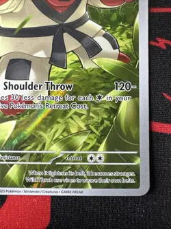 Throh 128/086 SV: Black Bolt IR Full Art Holo Pokemon TCG 2025 NM/M - Image 5