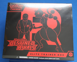 POKEMON SCARLET & VIOLET DESTINED RIVALS ELITE TRAINER BOX SEALED - Image 1