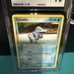 Pokemon Totodile ex Hidden Legends 79/101 CGC 10 Gem Mint 2004 Vintage - Image 3