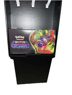 Pokemon TCG Phantasmal Flames Cardboard Standee Display Box (no Boosters) - Image 3
