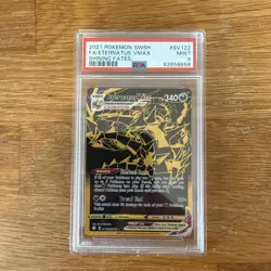 Eternatus VMAX 2021 Pokemon Sword & Shield Shining Fates #SV122 PSA 9 - Image 1