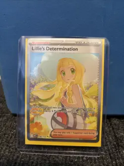 Pokemon TCG Lillie’s Determination Mega Evolution 184/132 SAR English MINT - Image 2