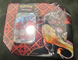Pokemon TCG Charizard EX Paldean Fates Tin Scarlet & Violet (Factory Sealed) - Image 3