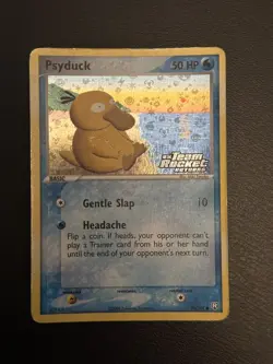 Pokemon TCG - Psyduck - Ex Team Rocket Returns Reverse Holo 70/109 - Image 1