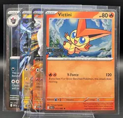 Black Bolt White Flare 012, 020, 034, 062/086 Stamped Promo Set Pokemon TCG NM - Image 1