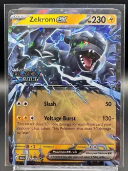 Black Bolt White Flare 012, 020, 034, 062/086 Stamped Promo Set Pokemon TCG NM - Image 4