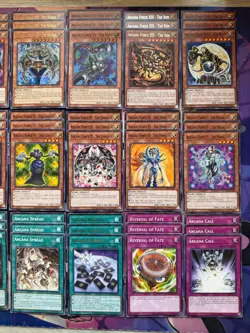 Arcana Force Deck Core - Sartorius XXI The World Light Barrier NM AE YuGiOh - Image 3