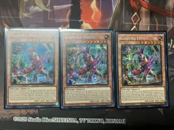 Yugioh 3x Kashtira Fenrir MP23-EN161 Prismatic Secret Rare - Image 1