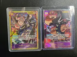 Two Legends #OP08-119 Kaido & Linlin (Parallel & SEC) - Image 1