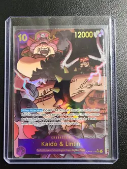 Two Legends #OP08-119 Kaido & Linlin (Parallel & SEC) - Image 3