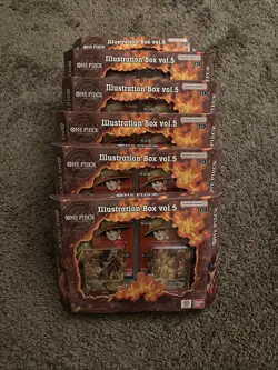 One Piece TCG Illustration Box Vol. 5 (Lot Of 6) - Image 4