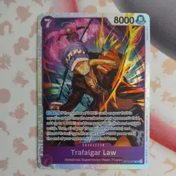 One Piece TCG - Trafalgar Law OP12-073 (Super Rare) - Legacy of the Master EN - Image 1