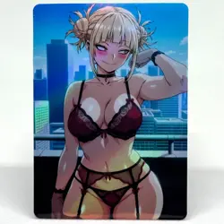 My Hero Academia Himiko Toga Goddess Anime Waifu ACG Foil Card - Image 1