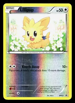 Lillipup BW52 BW Black Star Promos MP Pokemon Card TCG - Image 1