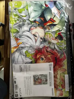 Gundam Official Playmat Bandai Card Fest 25-26 Card Set Suletta & Miorine EVX02 - Image 1