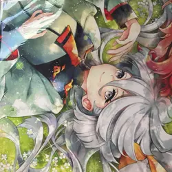 Gundam Official Playmat Bandai Card Fest 25-26 Card Set Suletta & Miorine EVX02 - Image 2