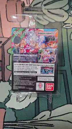 ONE PIECE CARD GAME - COLLEGE BASKETBALL US VOYAGE P-055 Monkey.D.Luffy CARD - Image 2