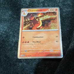 Pokemon TCG Card: Scarlet & Violet 151 - Reverse Holo - 005/165 - Charmeleon - Image 1