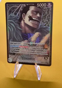 One Piece Card Game Crocodile OP14-079 L Leader Special Art (EN) Near Mint - Image 2